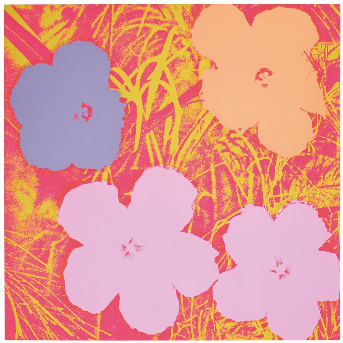 Andy Warhol — Цветы: одна тарелка