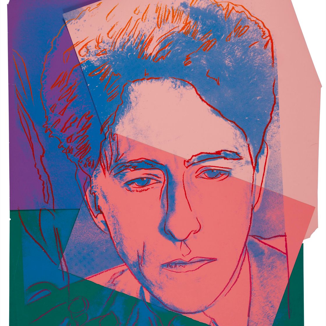 Andy Warhol — Жан Кокто