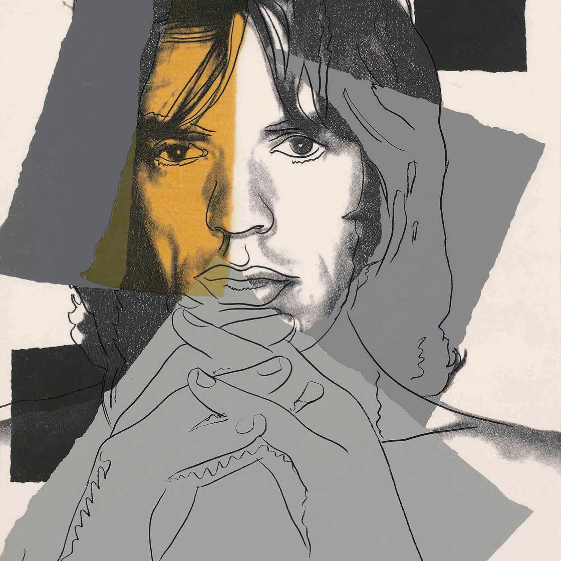 Andy Warhol — Мик Джаггер