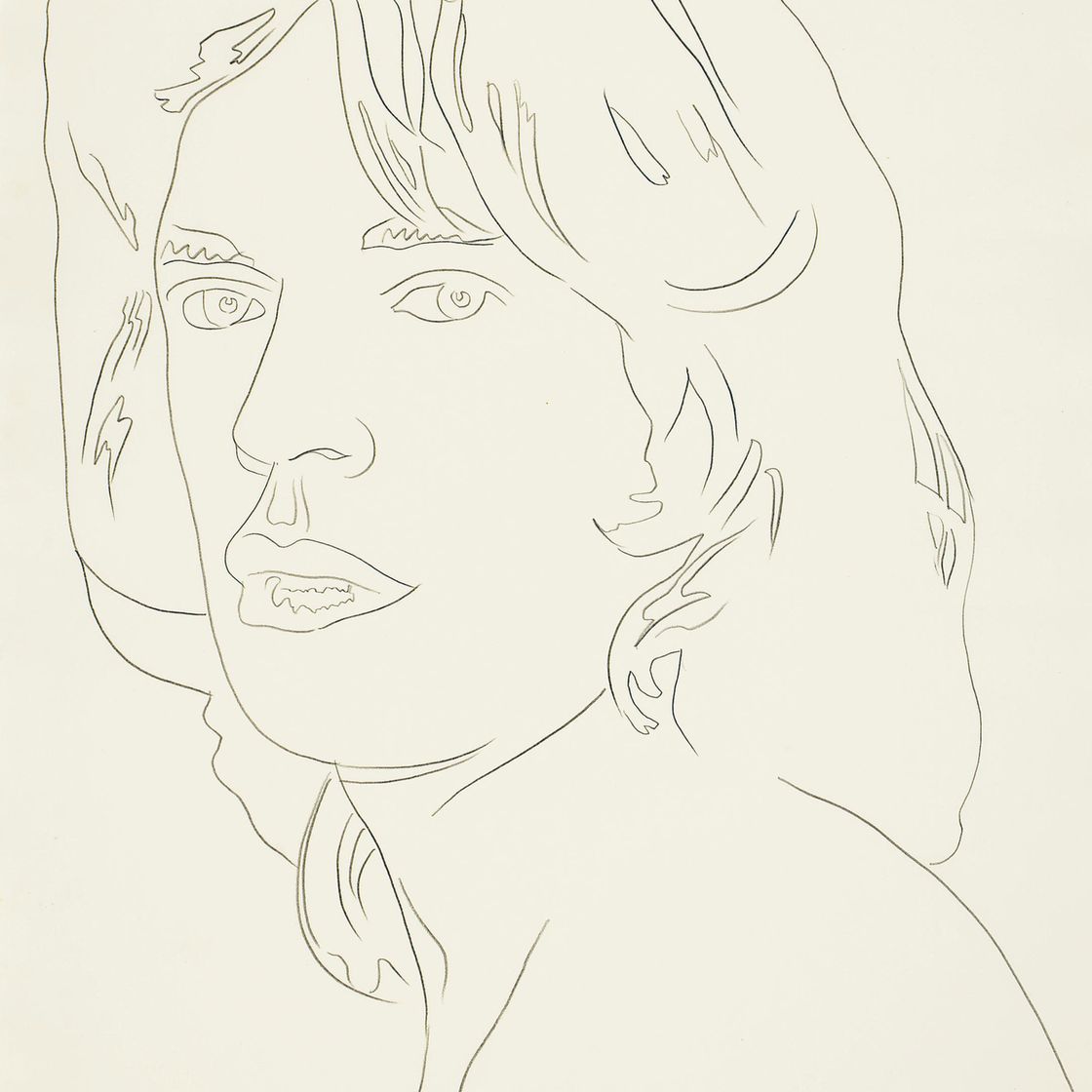 Andy Warhol — Мик Джаггер