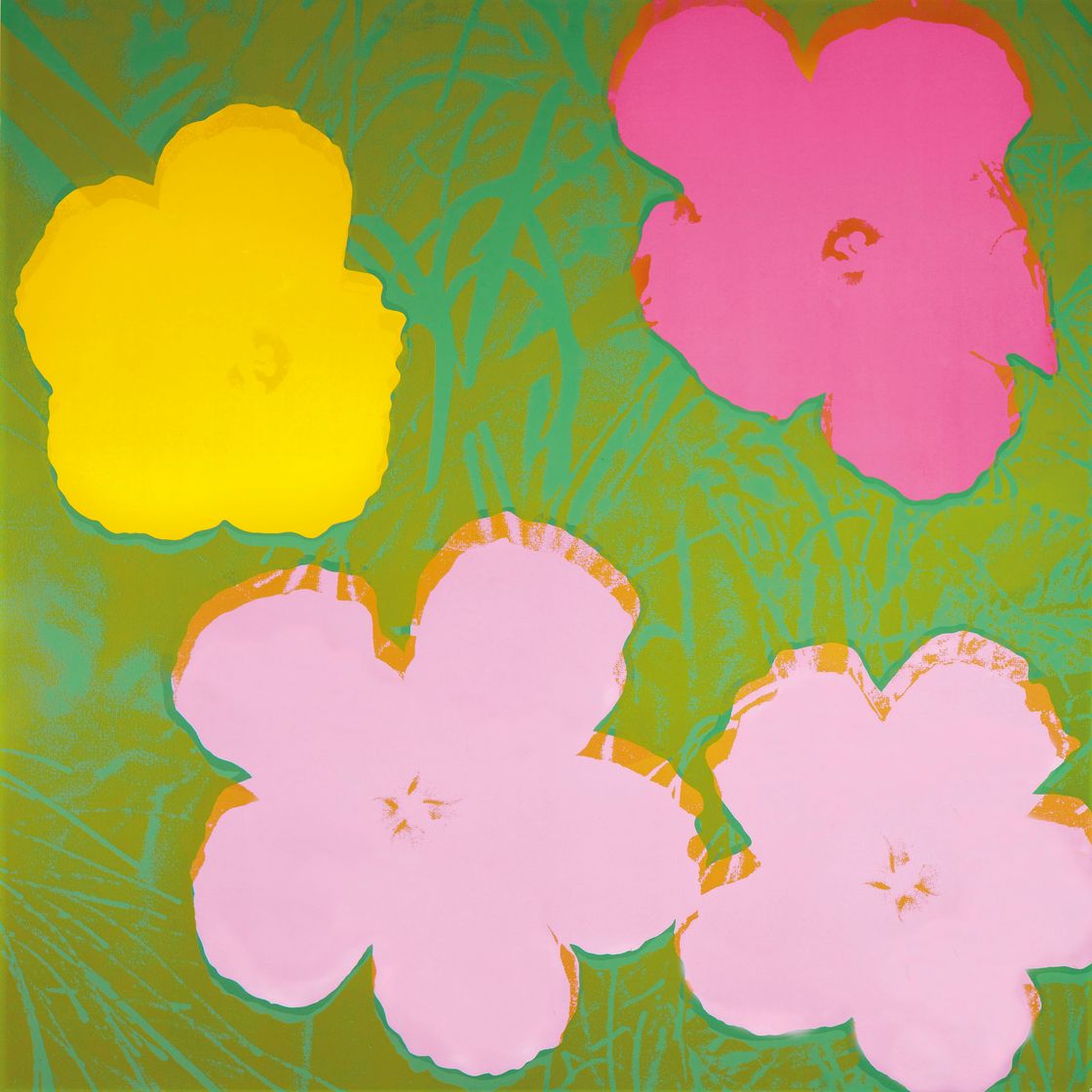Andy Warhol — Цветы: одна тарелка