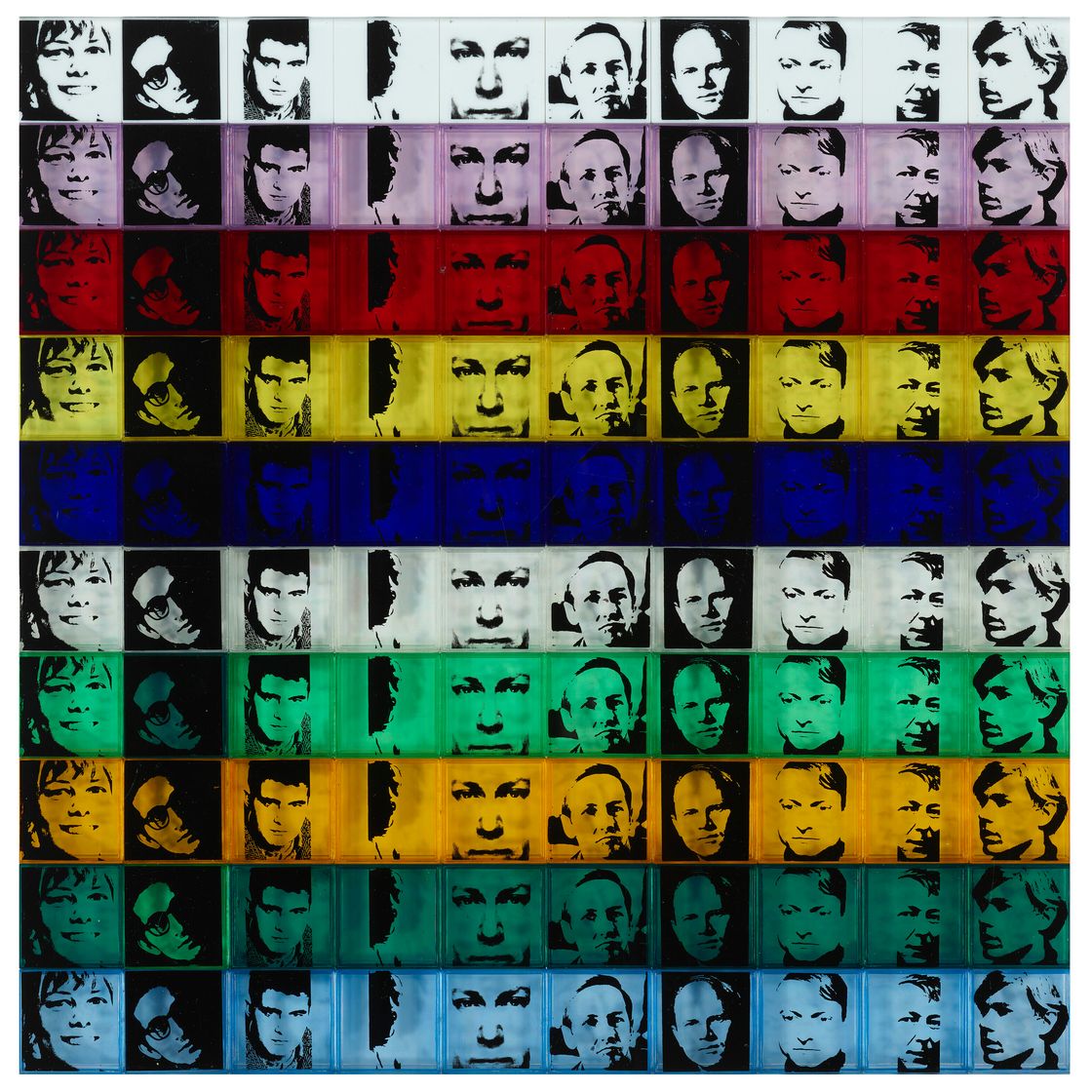 Andy Warhol — Портреты художников, из десяти, выполненных Лео Кастелли, изображение 1