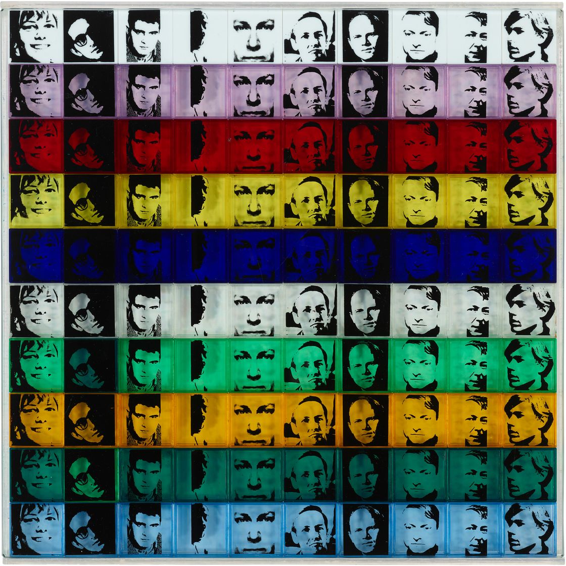 Andy Warhol — Портреты художников, из десяти, выполненных Лео Кастелли, изображение 2
