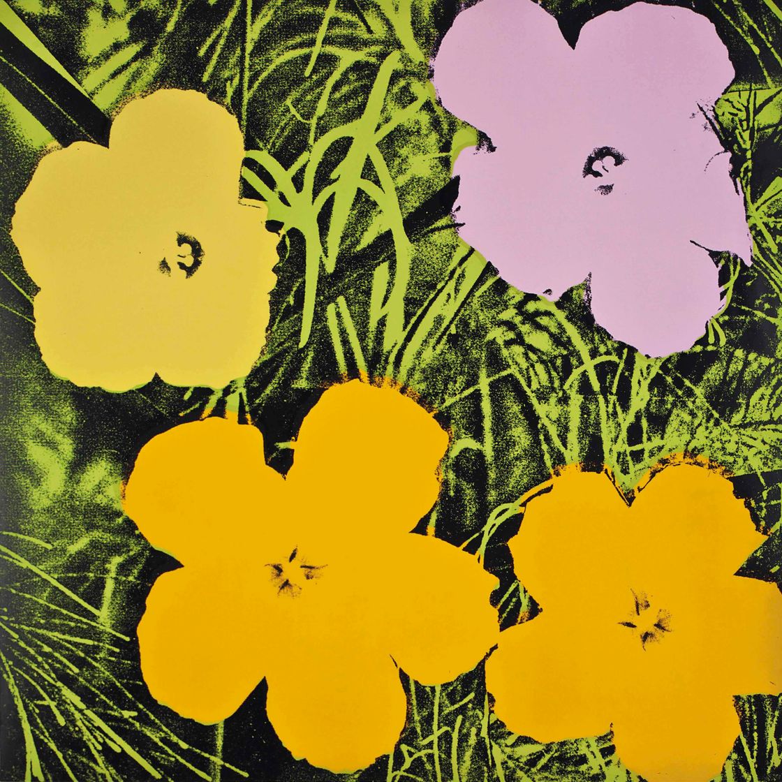 Andy Warhol — Цветы: одна тарелка