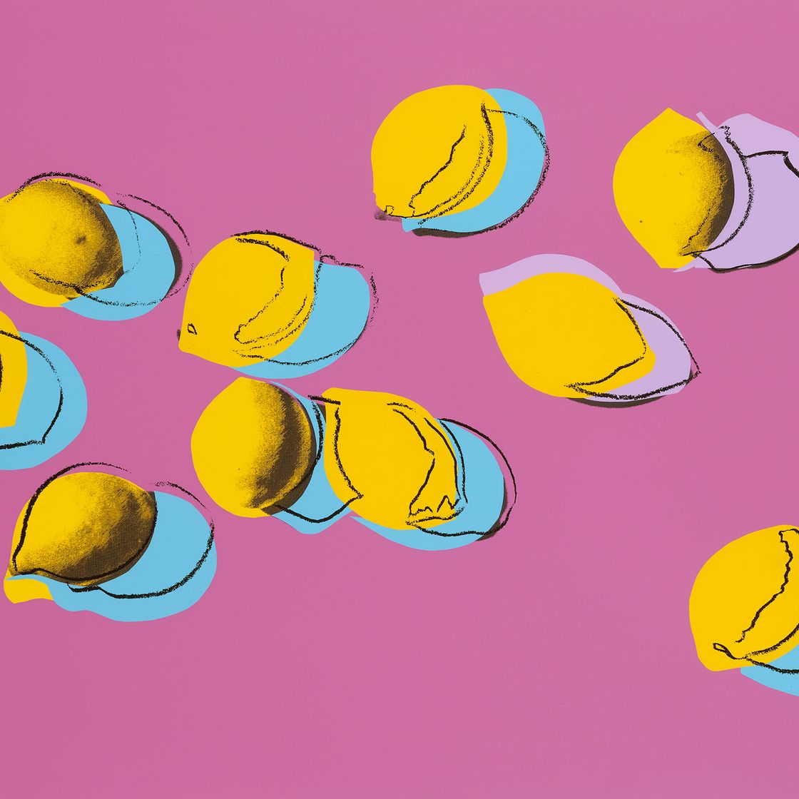 Andy Warhol — Космический фрукт: Лимоны