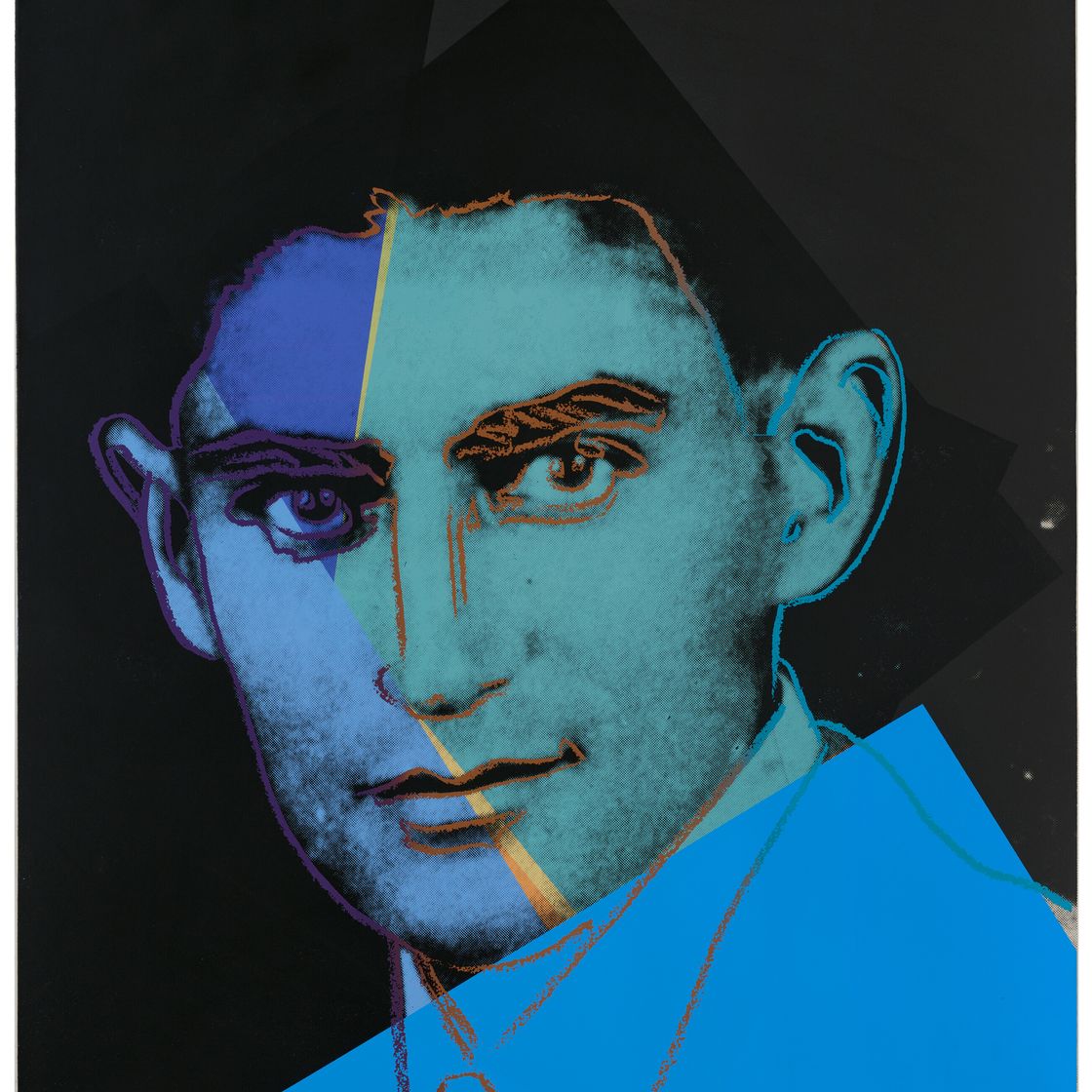 Andy Warhol — Франц Кафка, из книги "Десять портретов евреев двадцатого века".