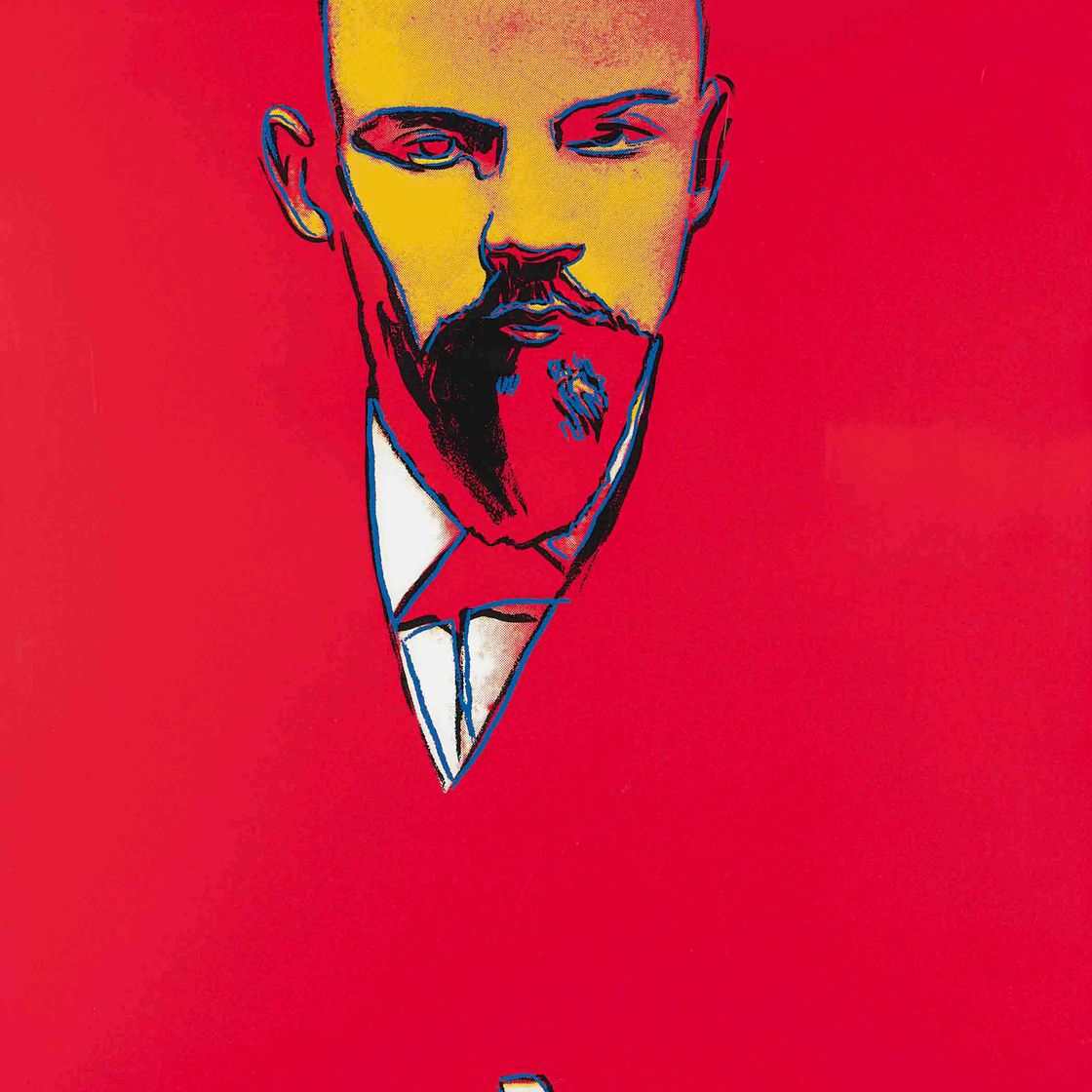 Andy Warhol — Красный Ленин (F. & S. II.403)