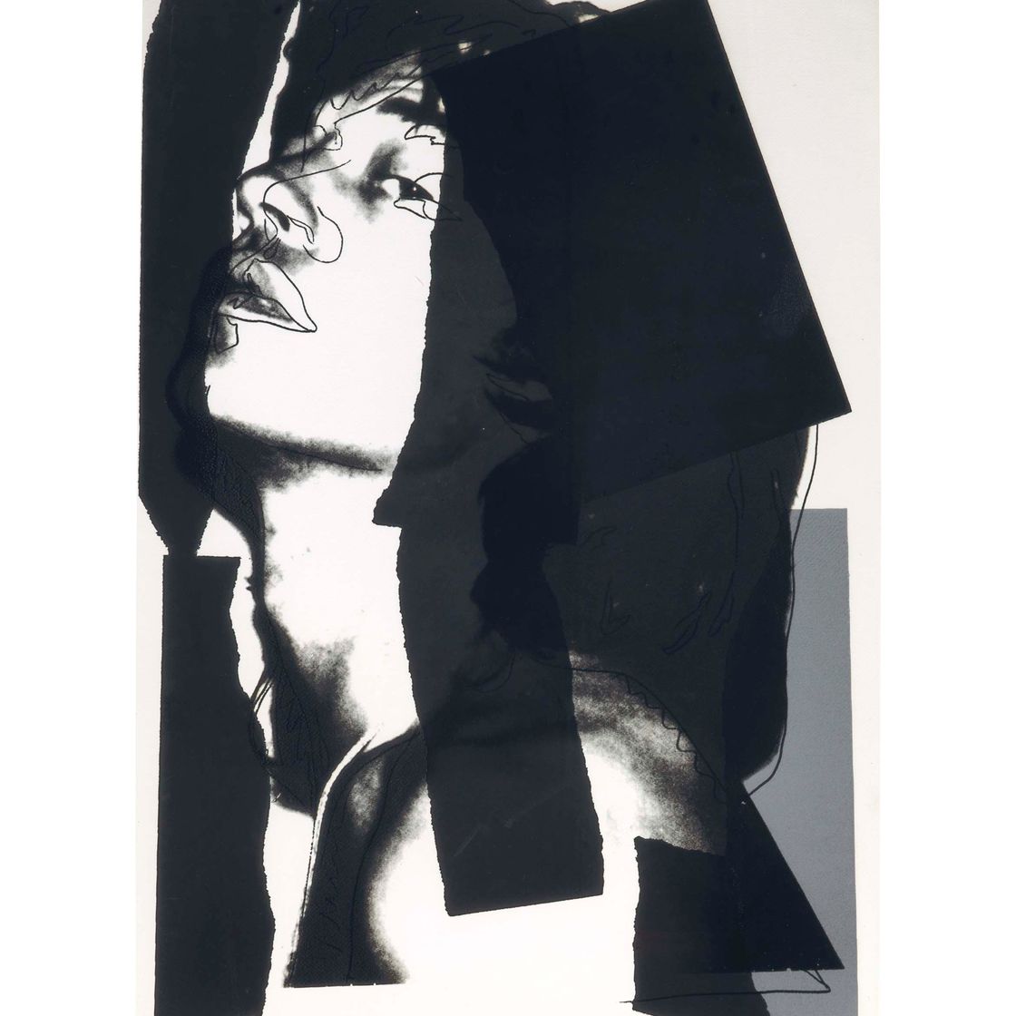 Andy Warhol — Мик Джаггер: одна тарелка