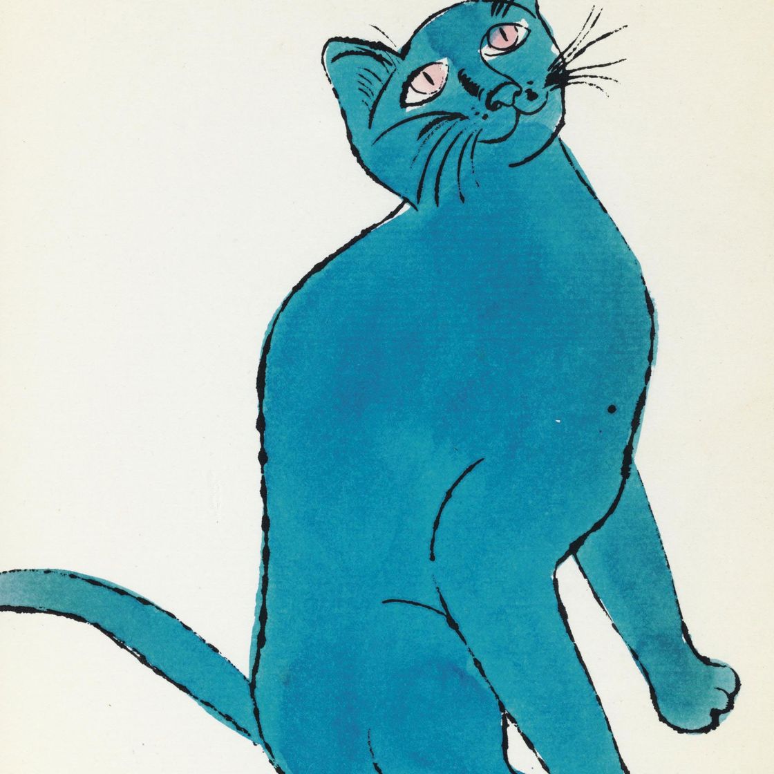 Andy Warhol — 25 кошек по имени Сэм и одна голубая киска, Энди Уорхол, Нью-Йорк, около 1954 года (Feldman & Schellman IV.52A-68A), изображение 3