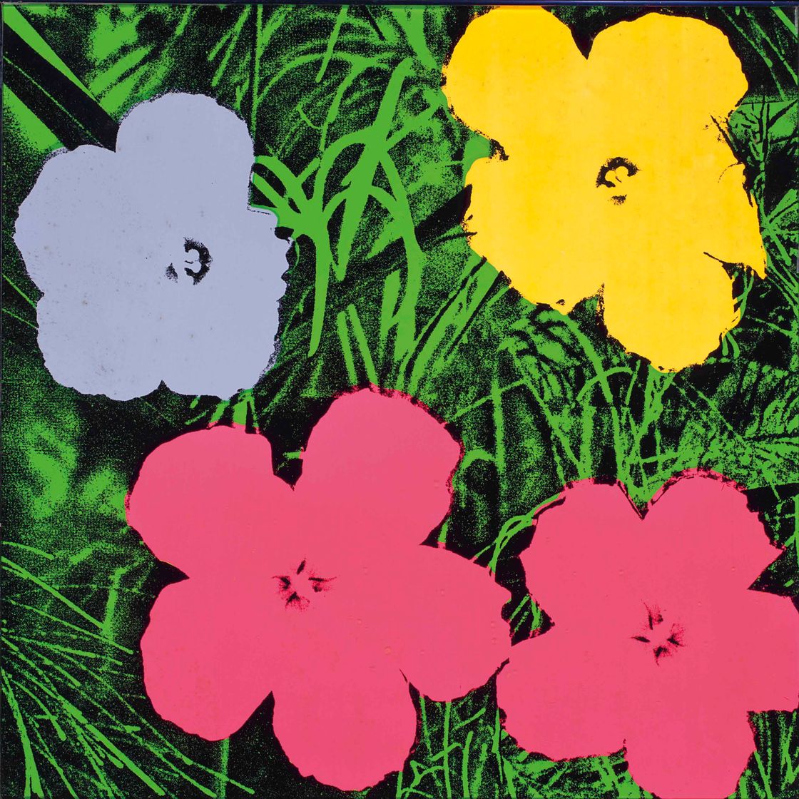 Andy Warhol — Цветы : одна тарелка (Feldmann & Schellmann II.73)