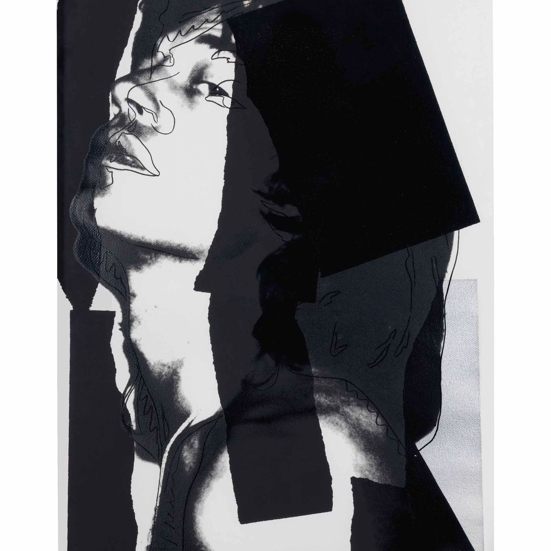 Andy Warhol — Мик Джаггер: одна тарелка