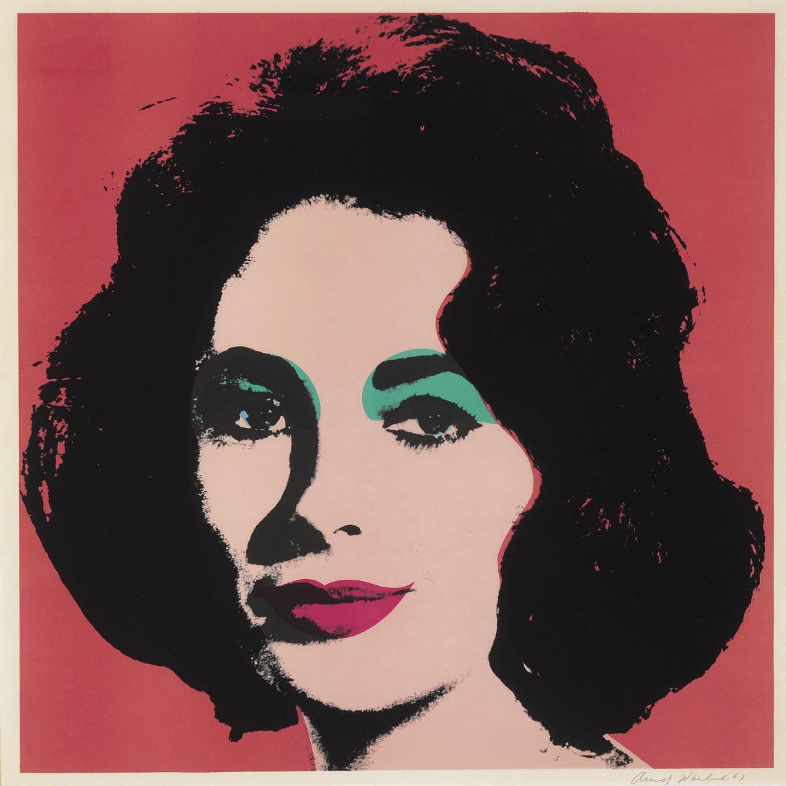Andy Warhol — Лиз (F. & S. II.7)
