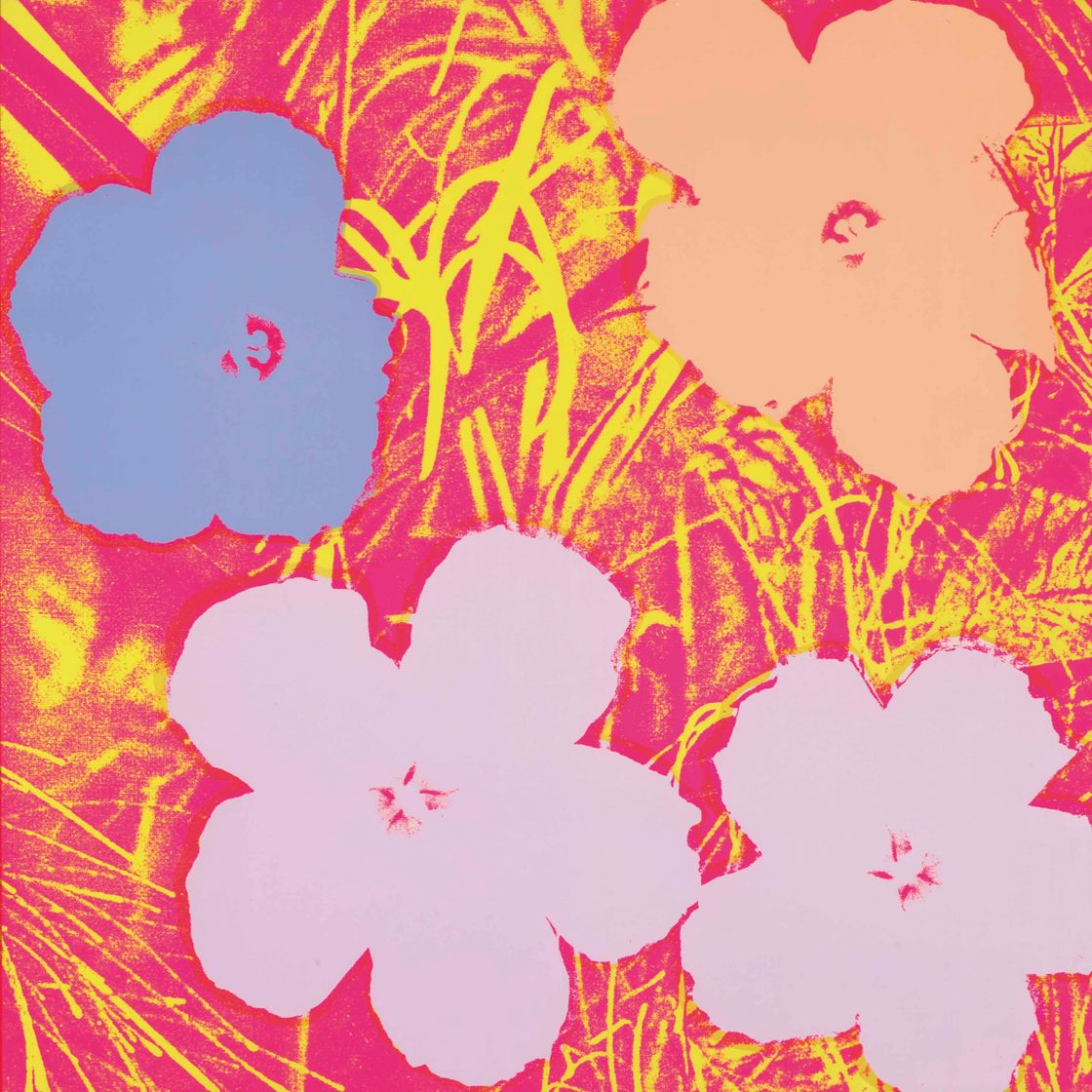 Andy Warhol — Цветы: одна тарелка