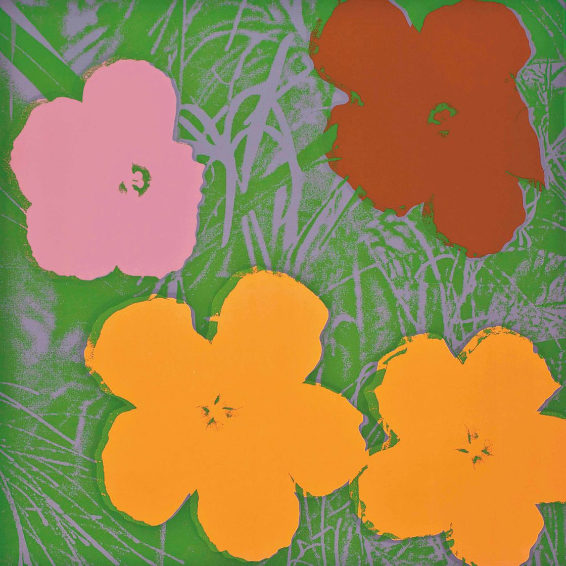 Andy Warhol — Цветы: одна тарелка