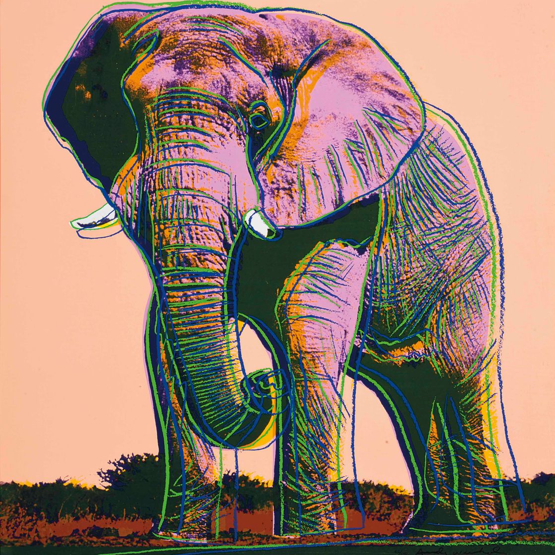 Andy Warhol — Африканский слон, принадлежащий к вымирающему виду (F. & S. II.293)