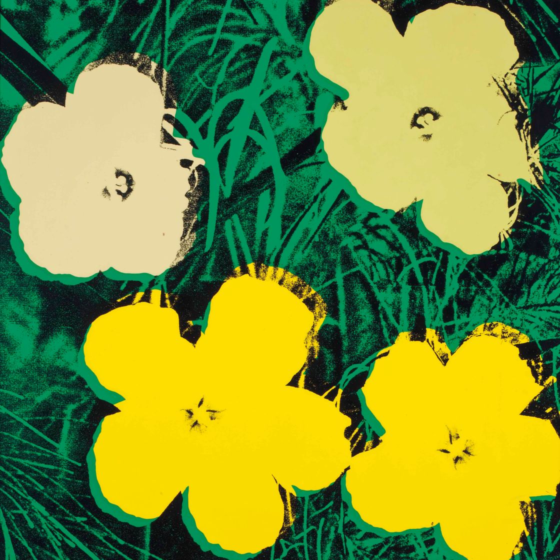 Andy Warhol — Цветы: одна тарелка