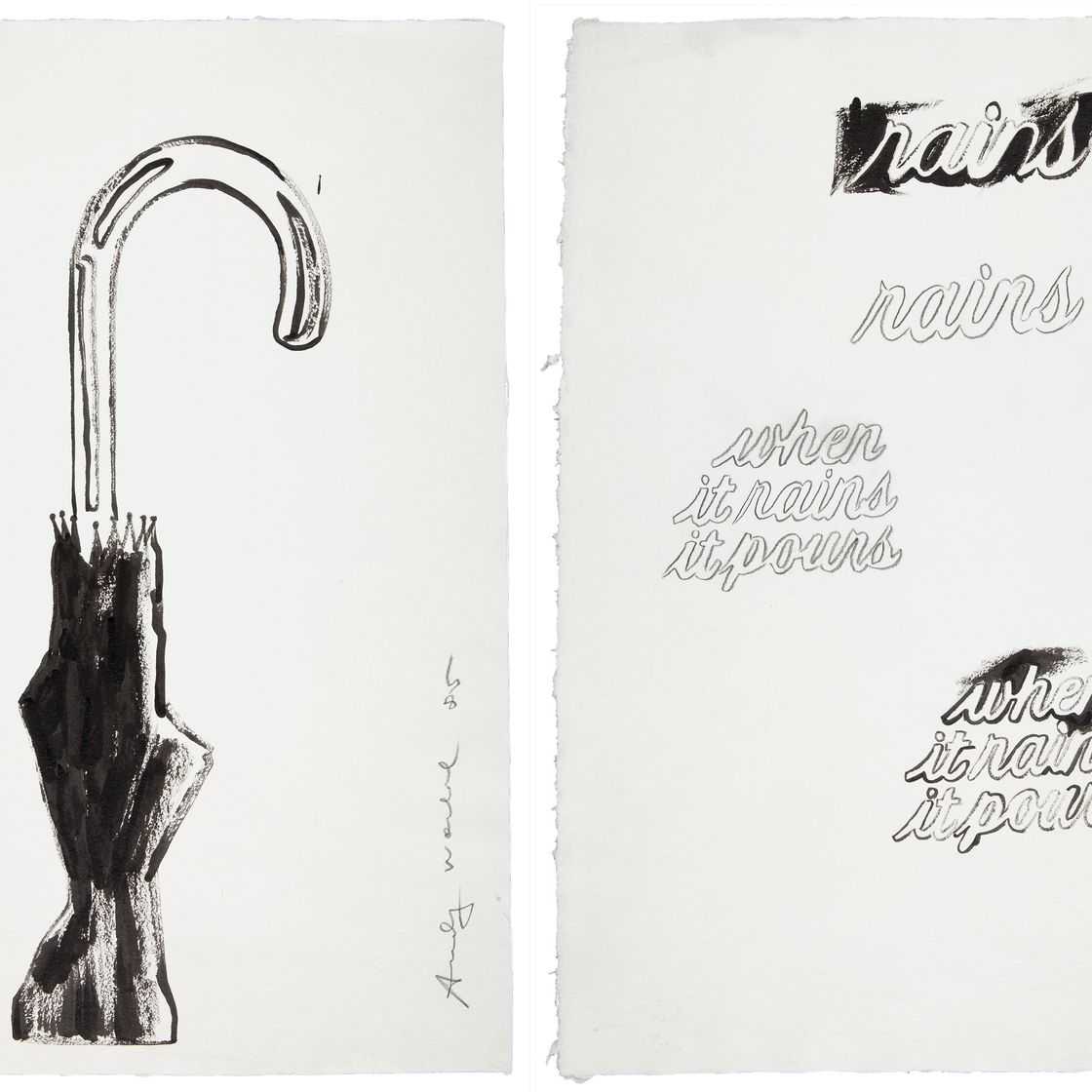 Andy Warhol — Дождь