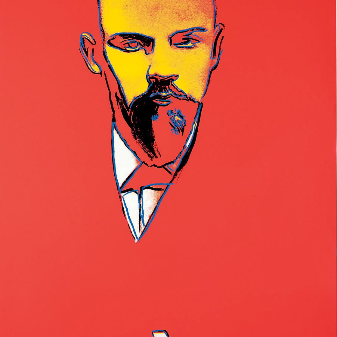 Andy Warhol — Красный Ленин (F. & S. II.403)
