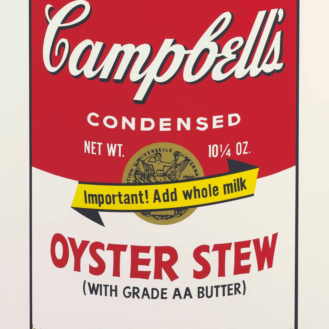 Andy Warhol — Рагу из устриц от Campbell's Soup II