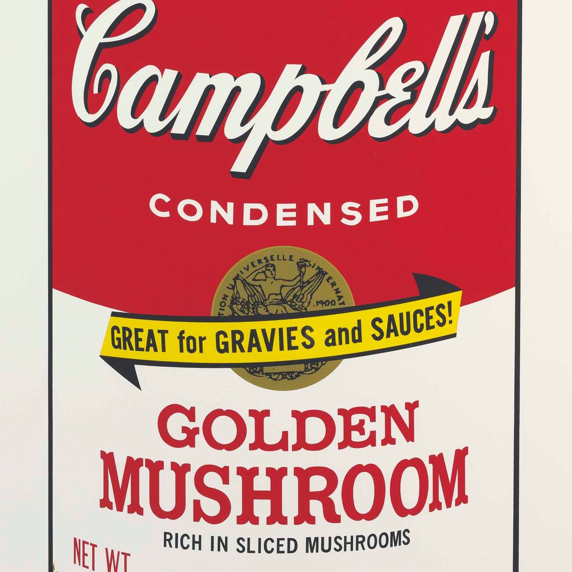 Andy Warhol — Золотистый гриб из супа Campbell's Soup II
