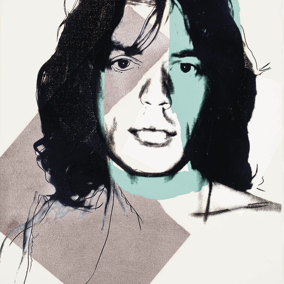 Andy Warhol — Мик Джаггер : одна пластинка (F. & S. II.138)