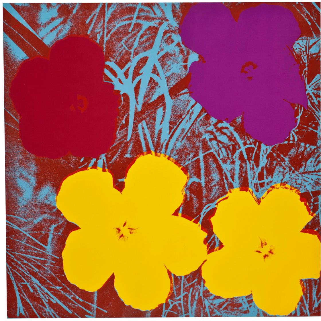 Andy Warhol — Цветы: одна тарелка