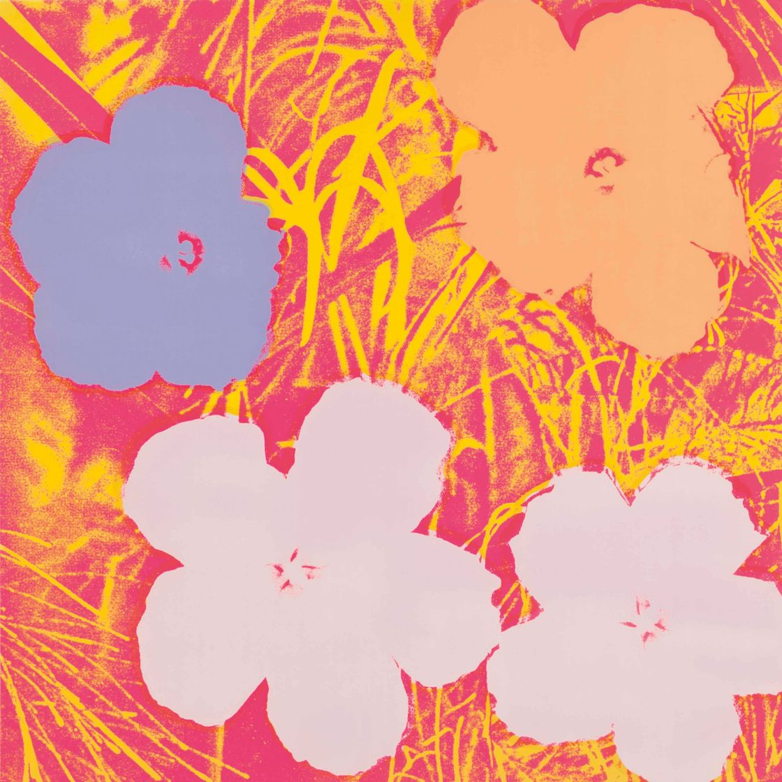 Andy Warhol — Цветы: одна тарелка