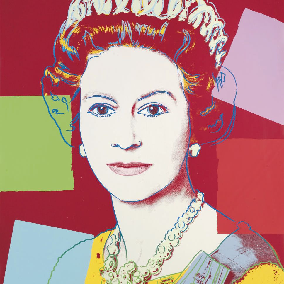 Andy Warhol — Королева Елизавета II, от правящих королев (F. & S. II.334)