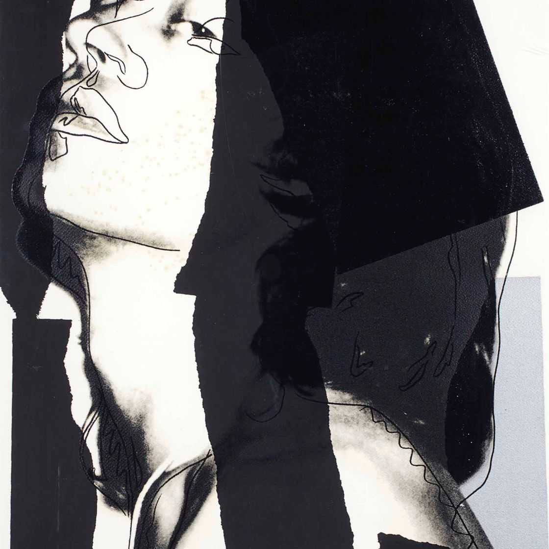 Andy Warhol — Мик Джаггер: одна тарелка