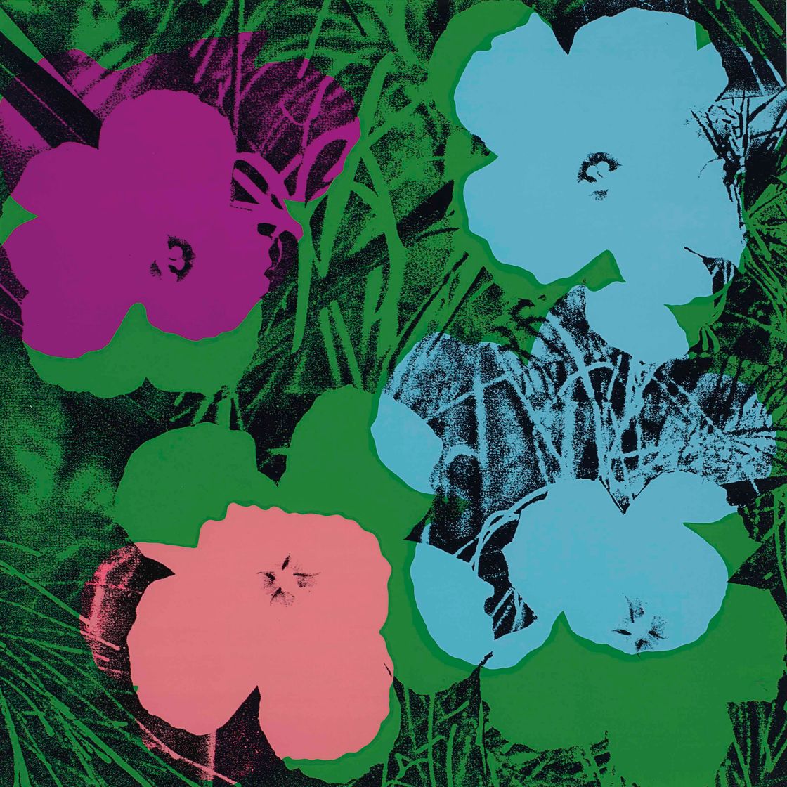 Andy Warhol — Цветы: одна тарелка