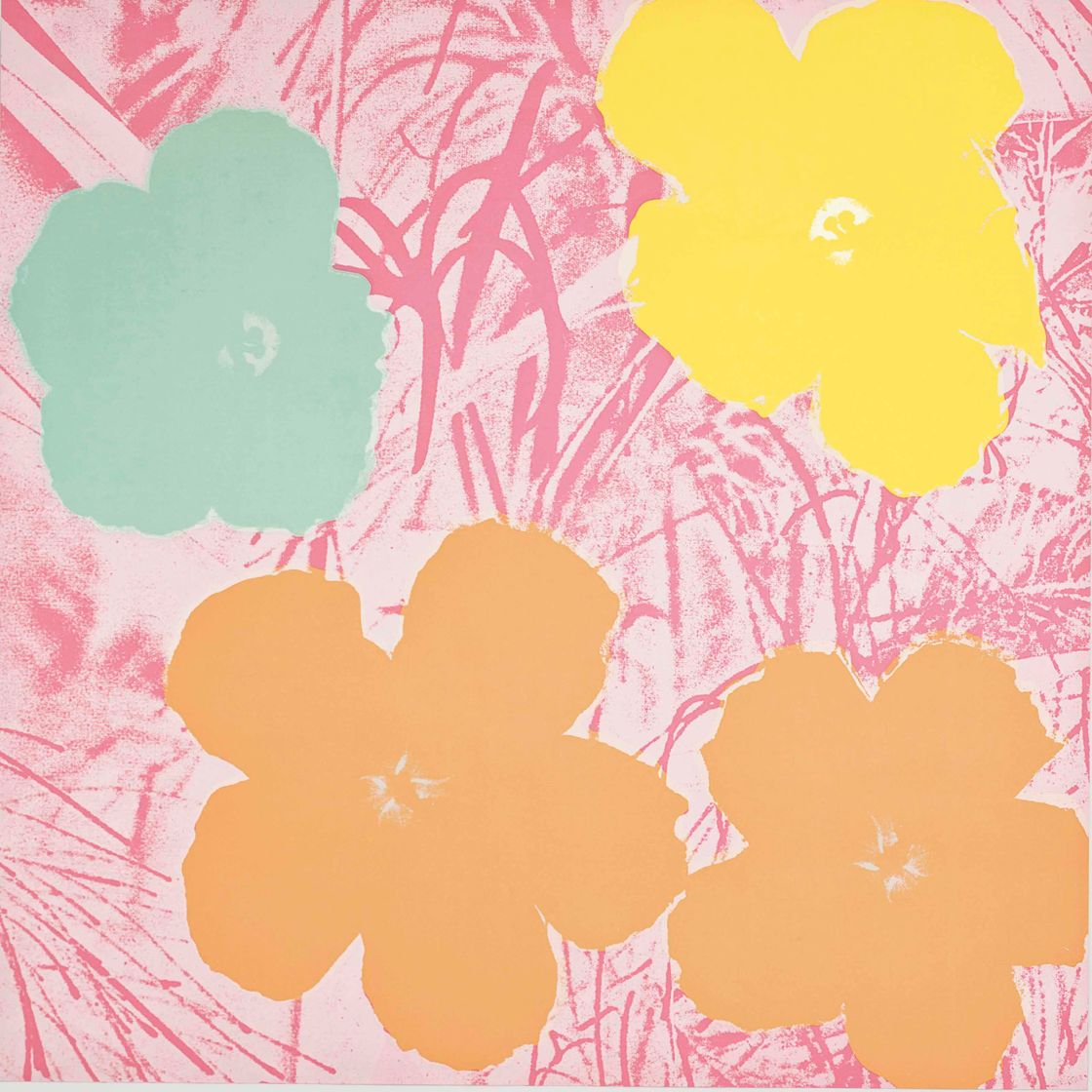Andy Warhol — Цветы: одна тарелка