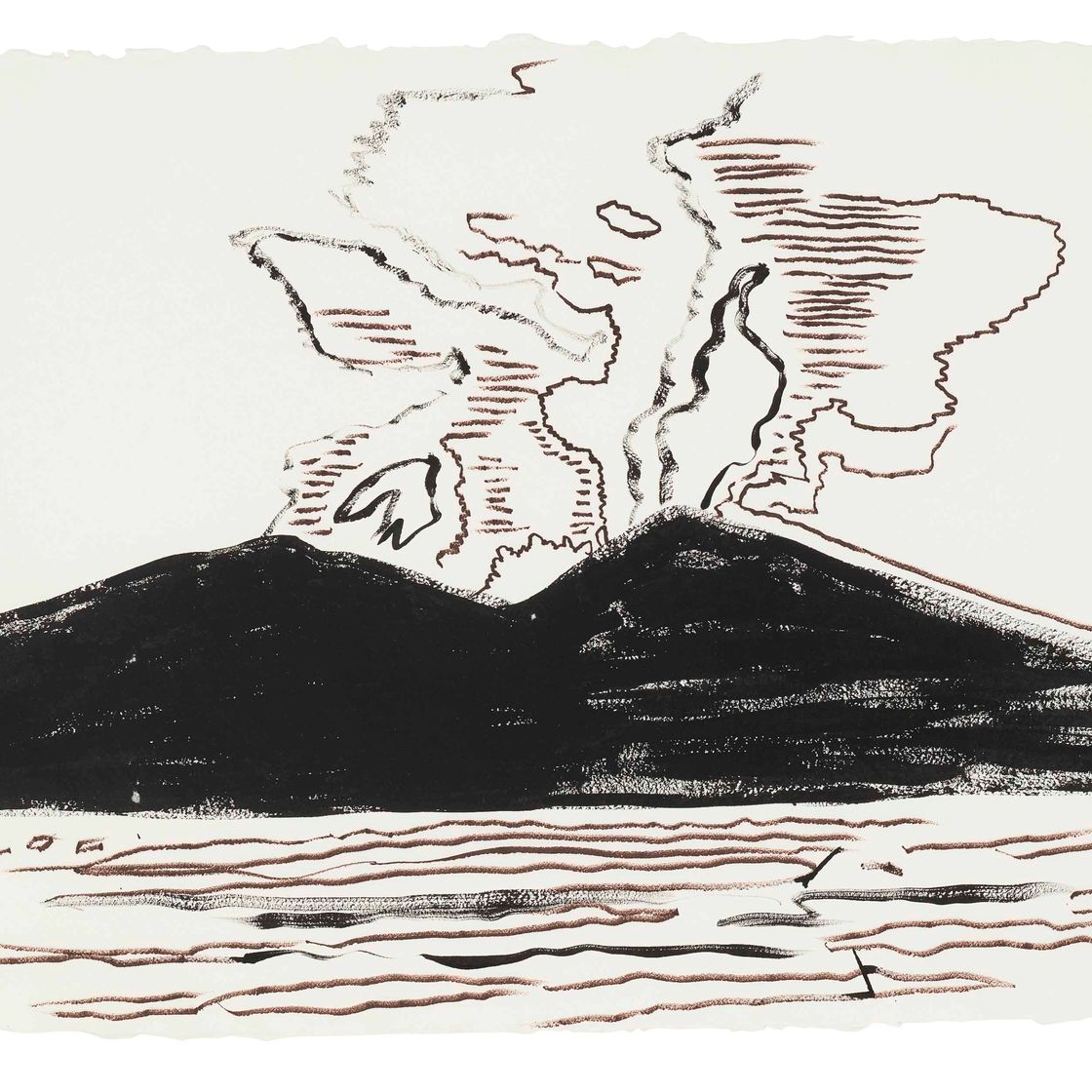 Andy Warhol — Везувий