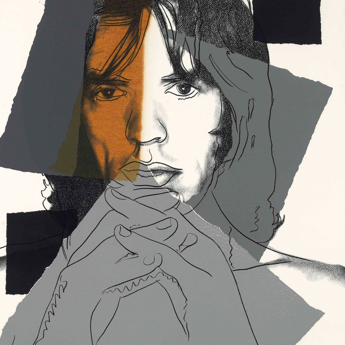 Andy Warhol — Мик Джаггер : одна пластинка (F. & S. II.147)