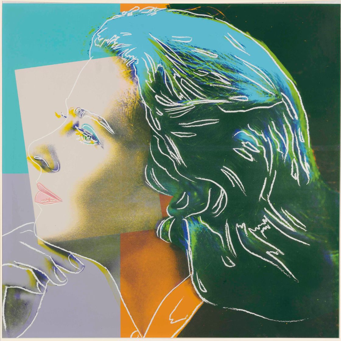 Andy Warhol — Самой себе, от Ингрид Бергман (F. & S. II.313)