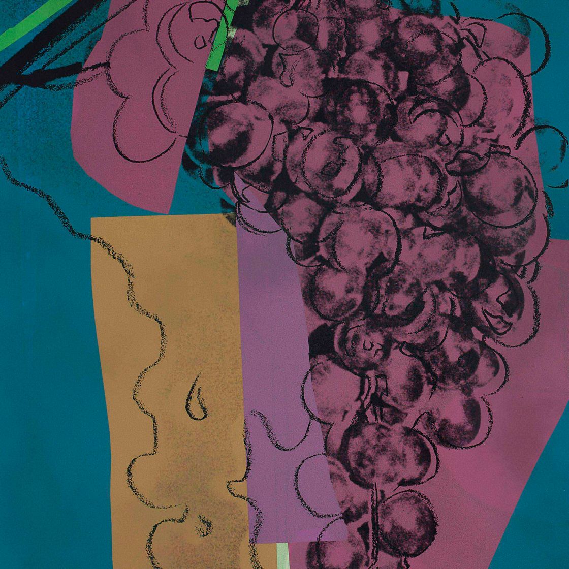 Andy Warhol — Виноград D.D. : одна тарелка