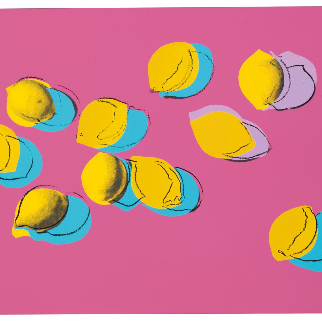 Andy Warhol — Космические фрукты: Лимоны (см. F. & S. II.196)