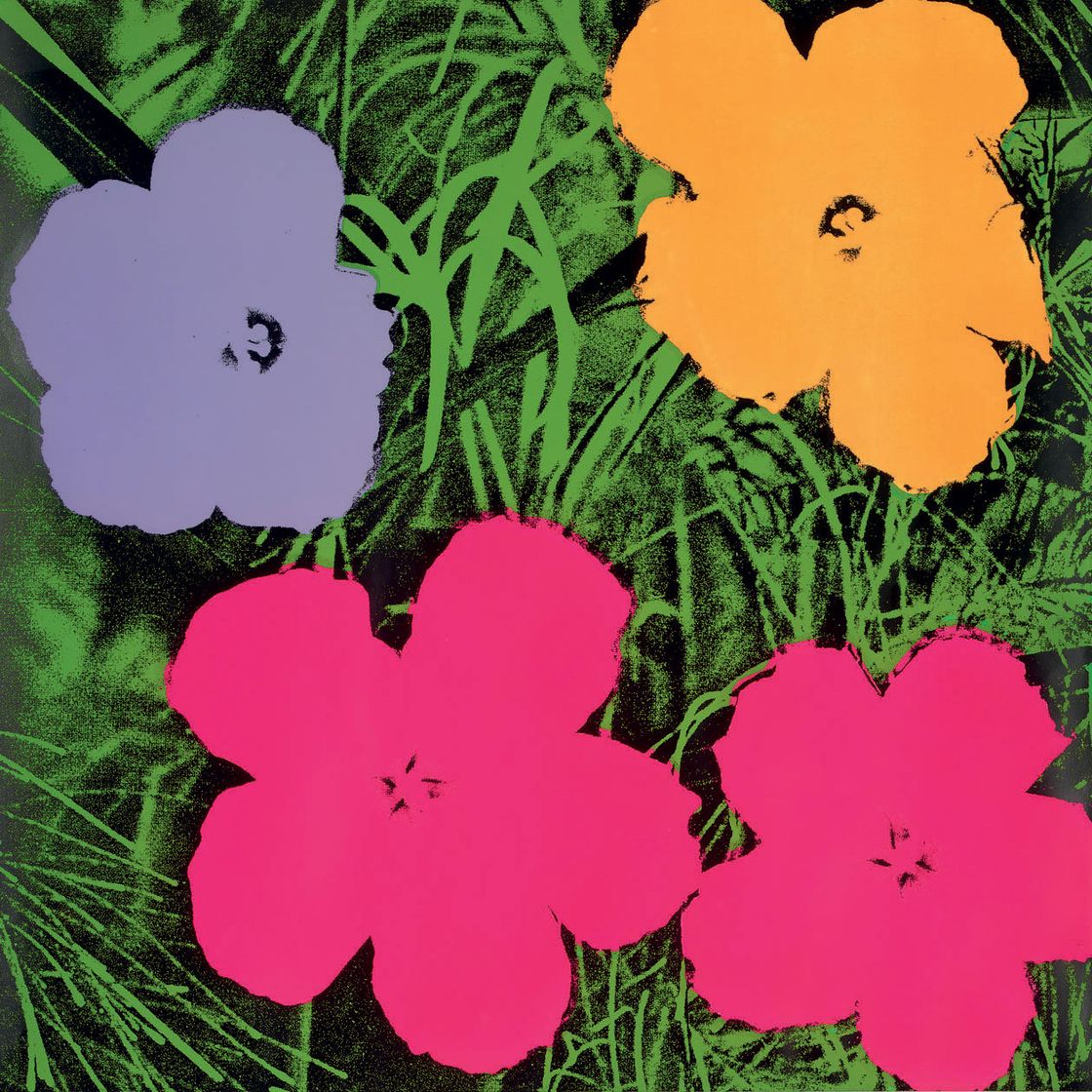 Andy Warhol — Цветы : одна тарелка (F. & S. II.73)