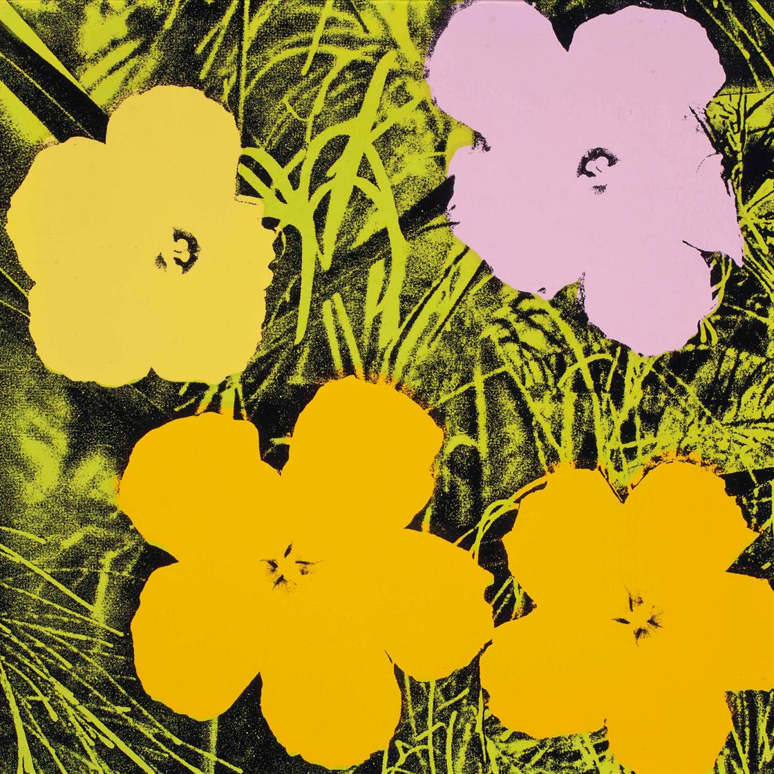 Andy Warhol — Цветы : один принт