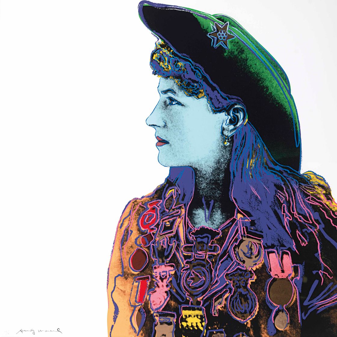 Andy Warhol — Энни Оукли, из фильма "Ковбои и индейцы"