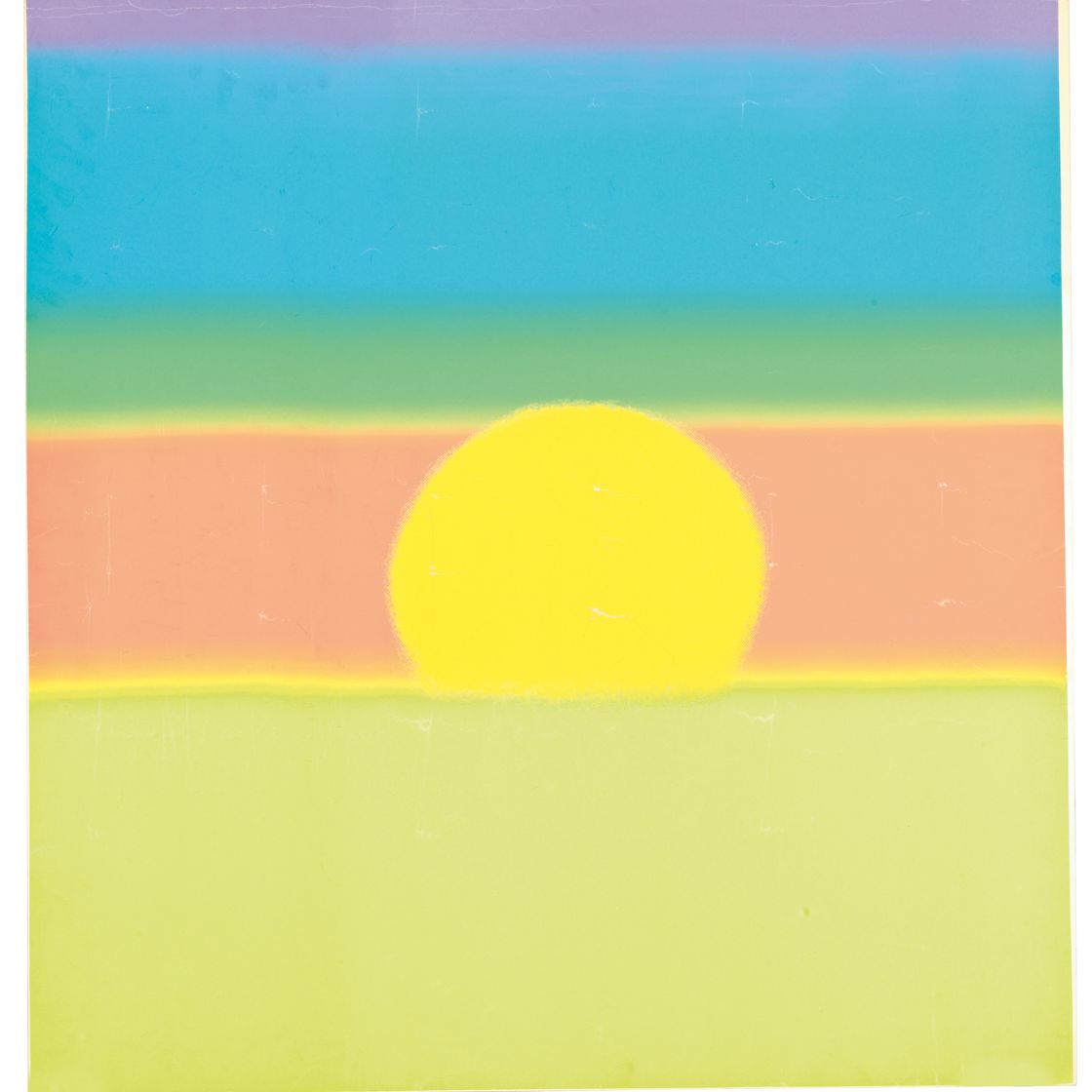 Andy Warhol — Закат: одна тарелка (см. F. & S. IIA.85-88)