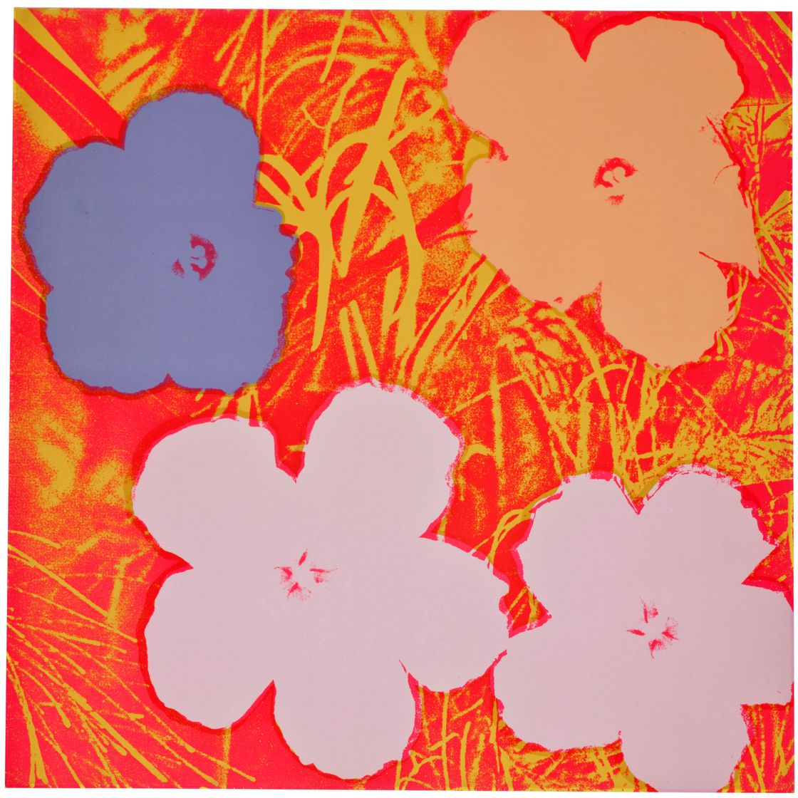 Andy Warhol — Цветы: одна тарелка