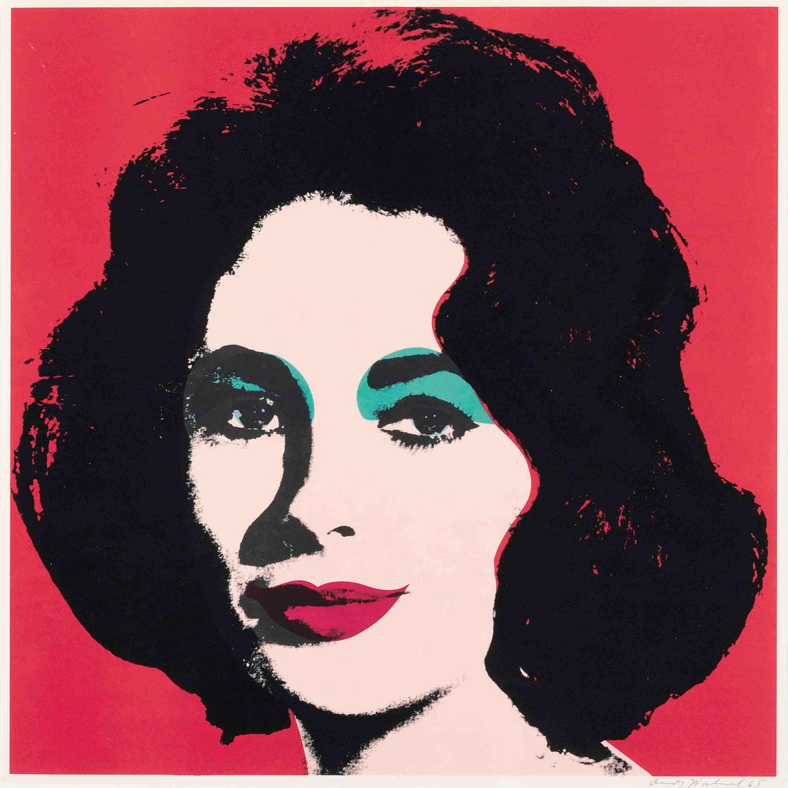 Andy Warhol — Лиз (F. & S. II.7)