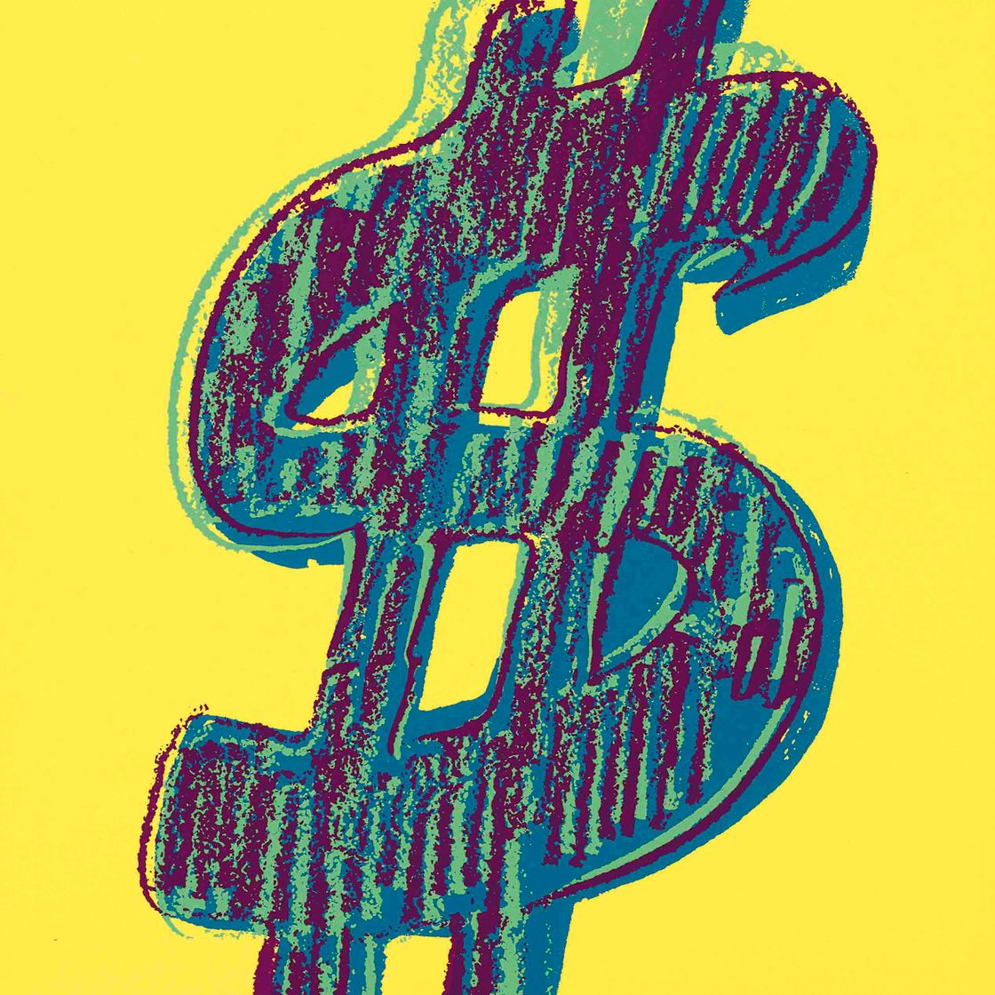 Andy Warhol — $ (1) : одна тарелка (F. & S. IIA.280)