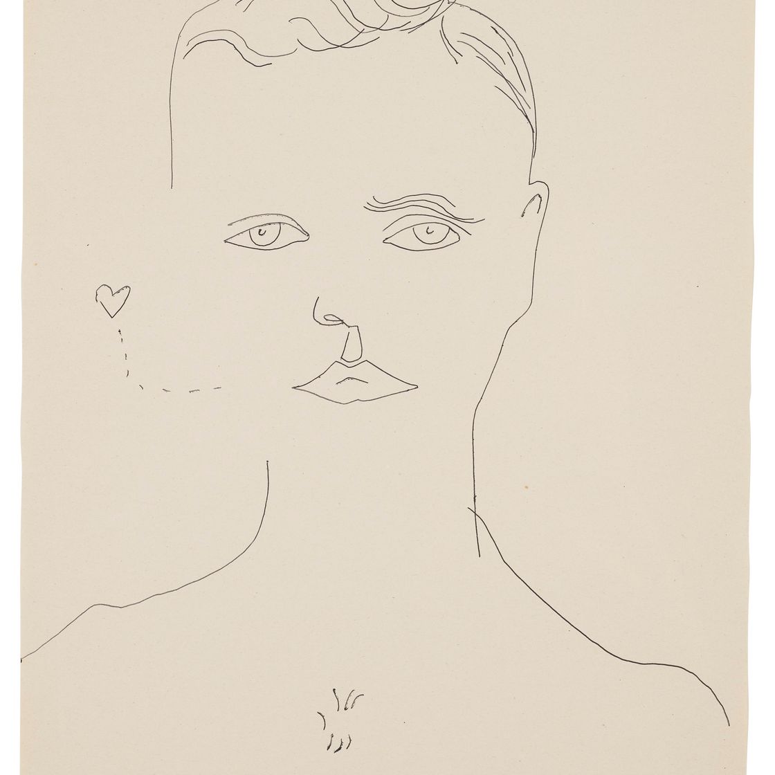 Andy Warhol — Неизвестный мужчина, изображение 1