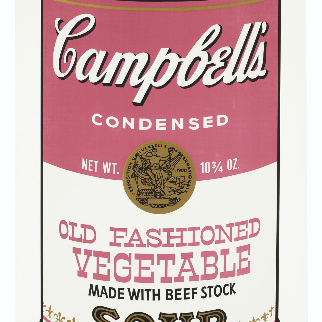 Andy Warhol — Старомодный овощной суп от Campbell's Soup II