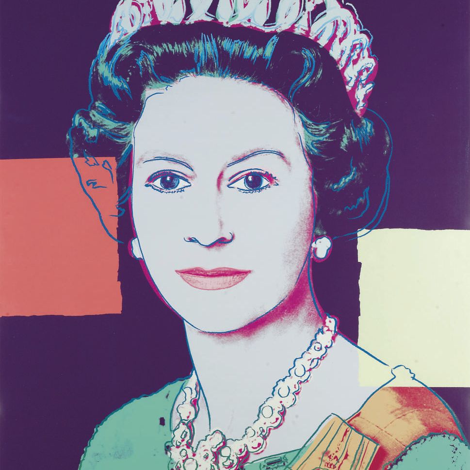 Andy Warhol — Королева Елизавета II, от правящих королев (F. & S. II.335)