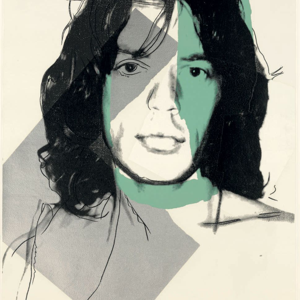 Andy Warhol — Мик Джаггер : одна пластинка (F. & S. II.138)