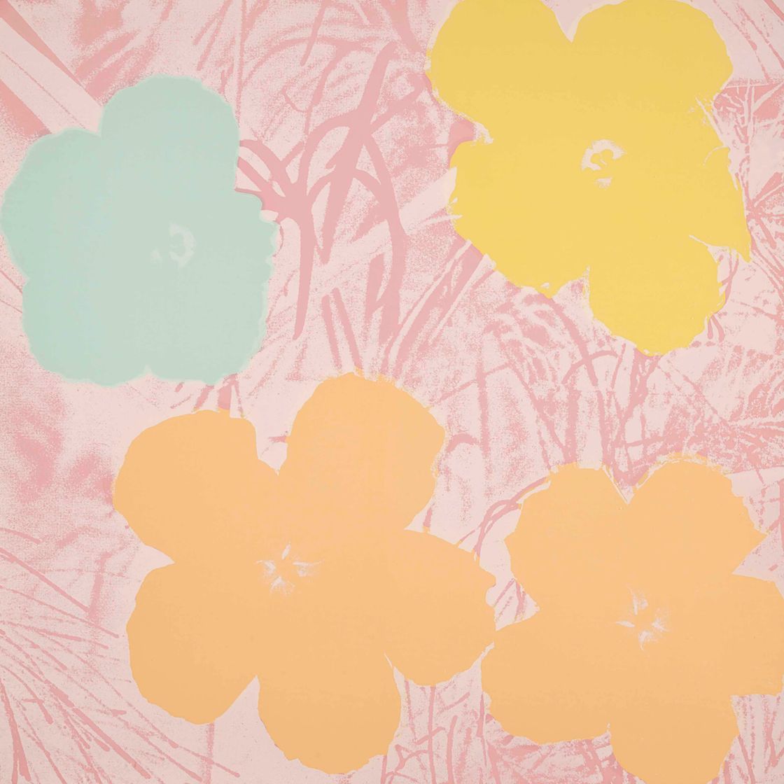 Andy Warhol — Цветы: одна тарелка