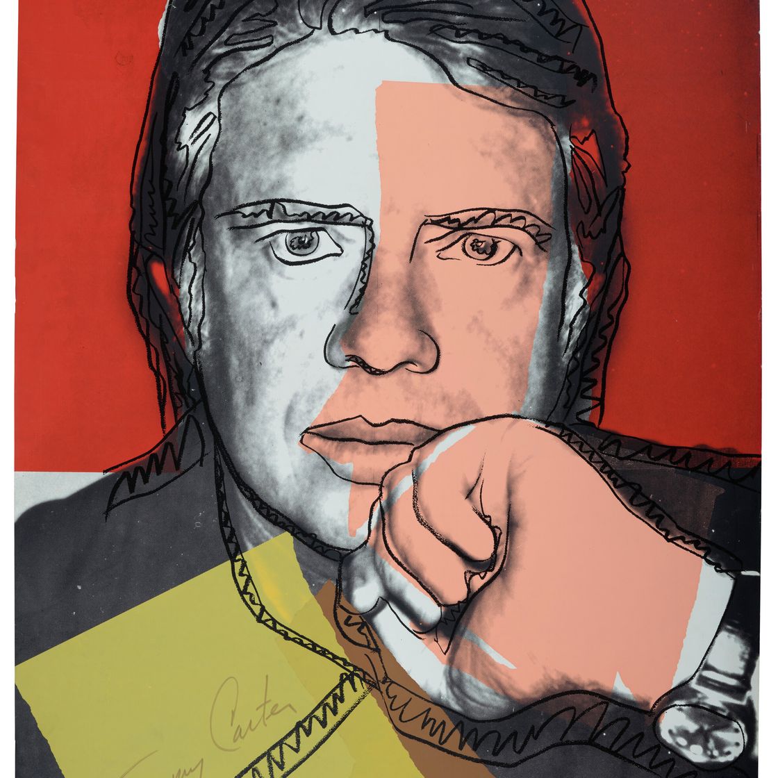 Andy Warhol — Джимми Картер я