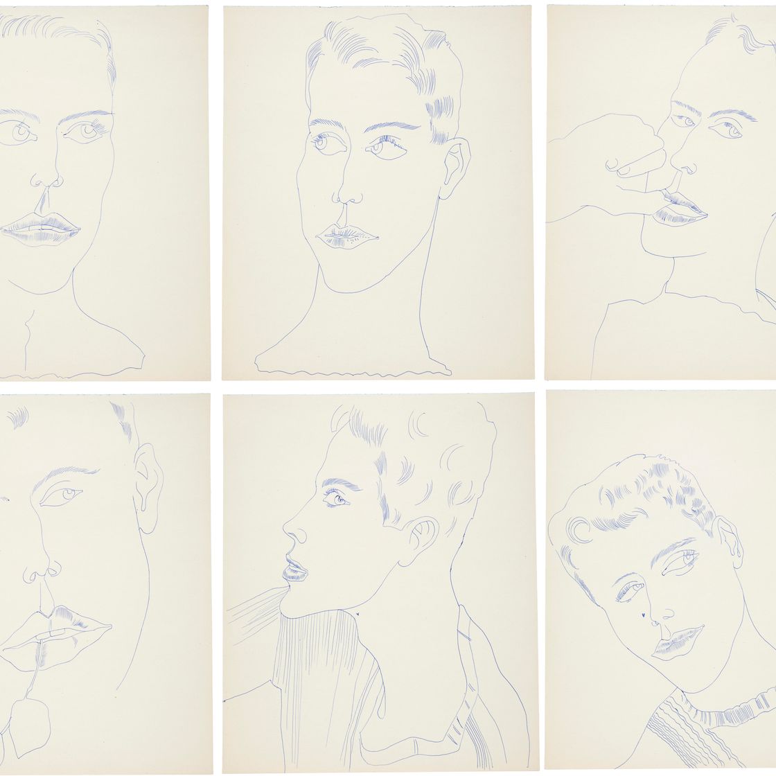 Andy Warhol — Молодой человек с сердцем